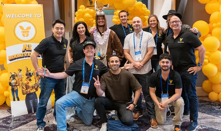 The Vendoroo team at a NARPM conference
